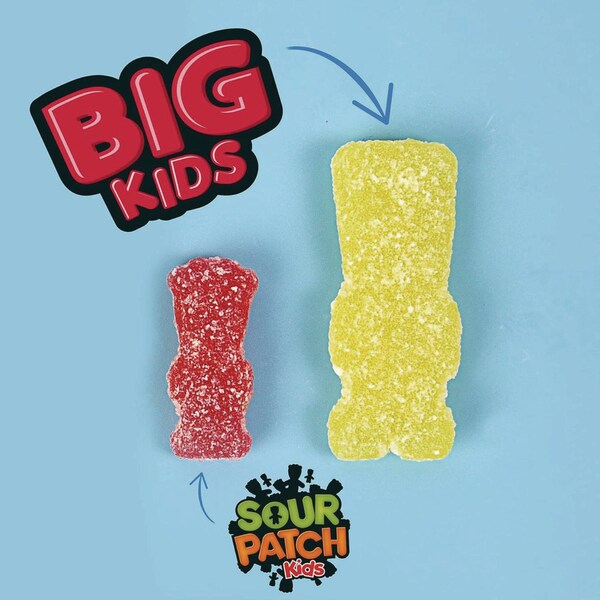 Sour Patch Fruit Flavored Candy, Grab-and-Go, PK240 - 1506285