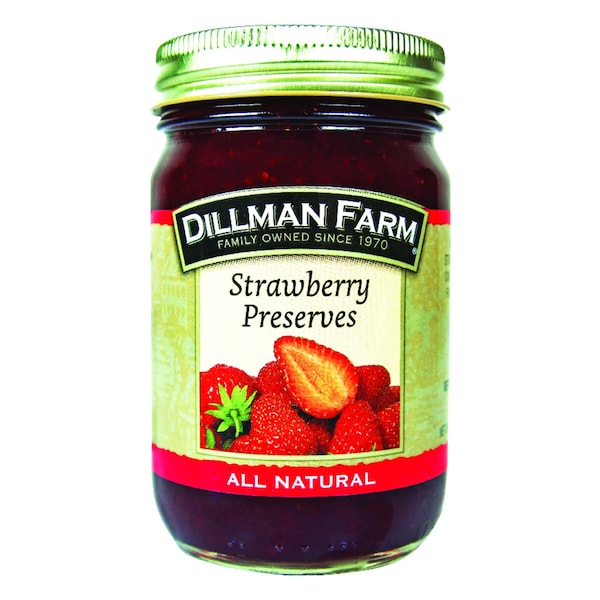 Dillman Farm Dillman Farm All Natural Strawberry Preserves 16 oz Jar - 21061