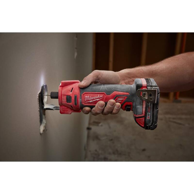 Herramienta rotativa inalámbrica Milwaukee M18 18V de iones de litio para cortar yeso (Solo herramienta) - 2627-20