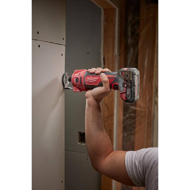 Herramienta rotativa inalámbrica Milwaukee M18 18V de iones de litio para cortar yeso (Solo herramienta) - 2627-20