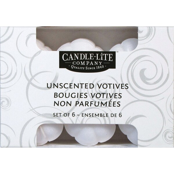 Candle-Lite Candle-Lite White Unscented Scent Food Warmers Votive Candles - 1601595