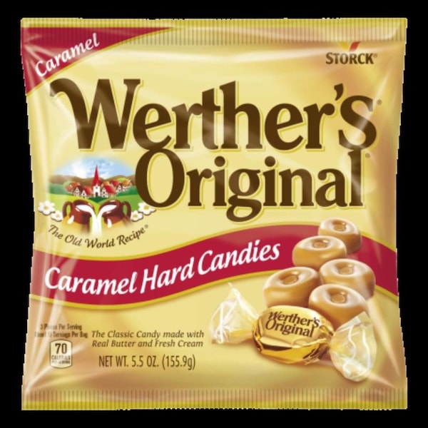 Werthers Og Werther's Original Butter/Fresh Cream Hard Candy 5.5 oz - 399554