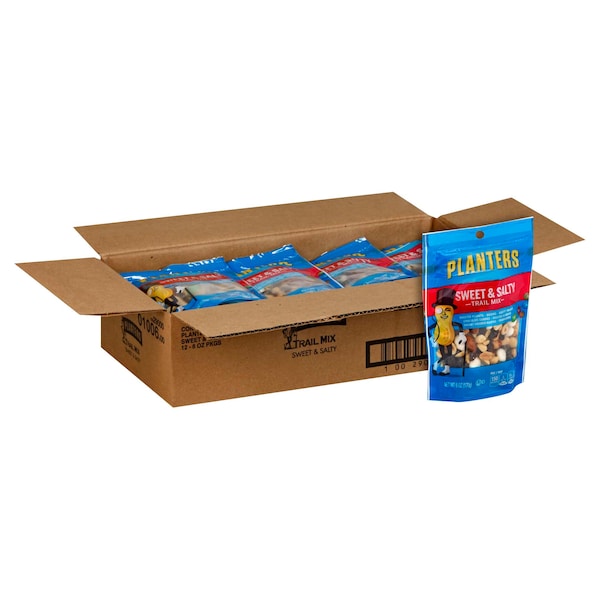 Planters Planters Sweet Nut Trail Mix Snack 6 oz. Bag, PK12 - 10029000010069