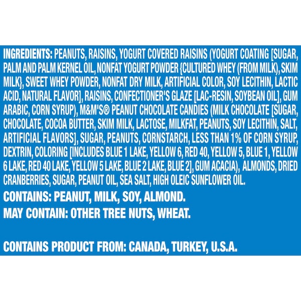 Planters Planters Sweet Nut Trail Mix Snack 6 oz. Bag, PK12 - 10029000010069