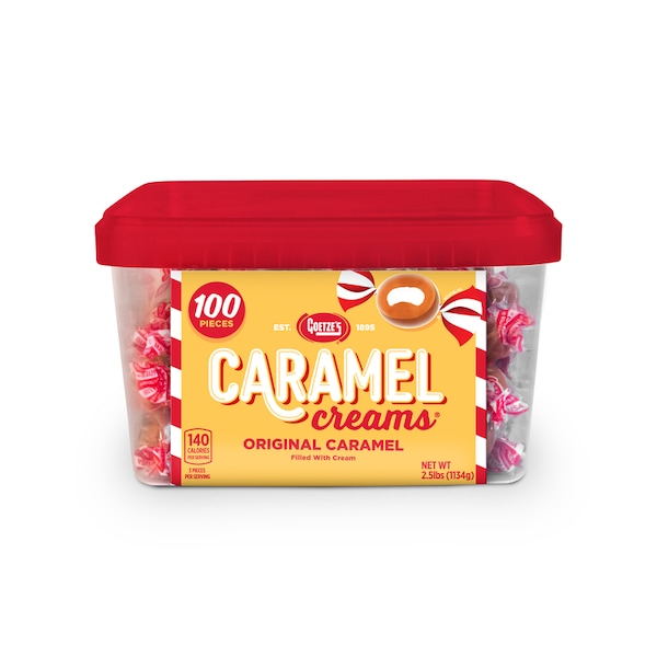 Goetzes Candy Goetze's Candy Caramel Creams Vanilla Caramel 40 oz - 31165