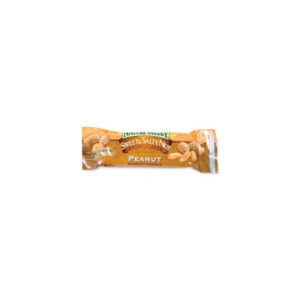 Advantus Nature Valley Sweet & Salty Nut Granola Bar, Peanut Butter, 1.2 Oz, 16/Box - GNMSN42067