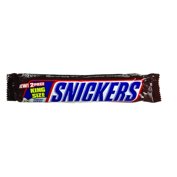 Snickers Snickers King Size Milk Chocolate, Peanuts, Caramel, Nougat Candy Bar 3.29 oz - 221584