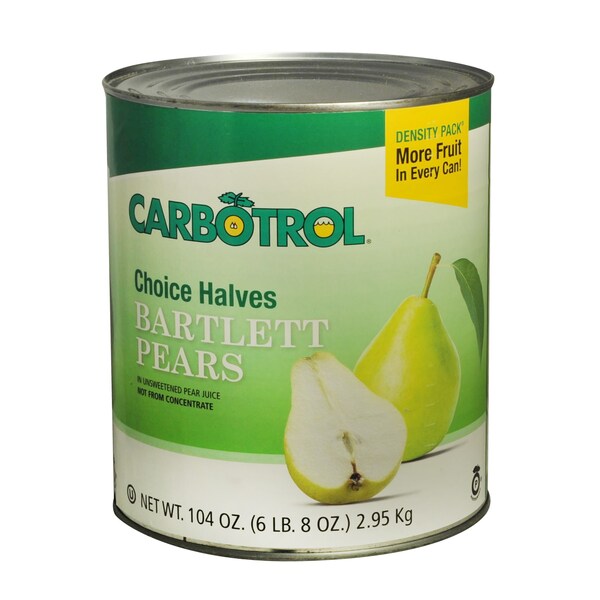 Carbotrol Carbotrol-Pear Halves No 10, PK6 - 106200