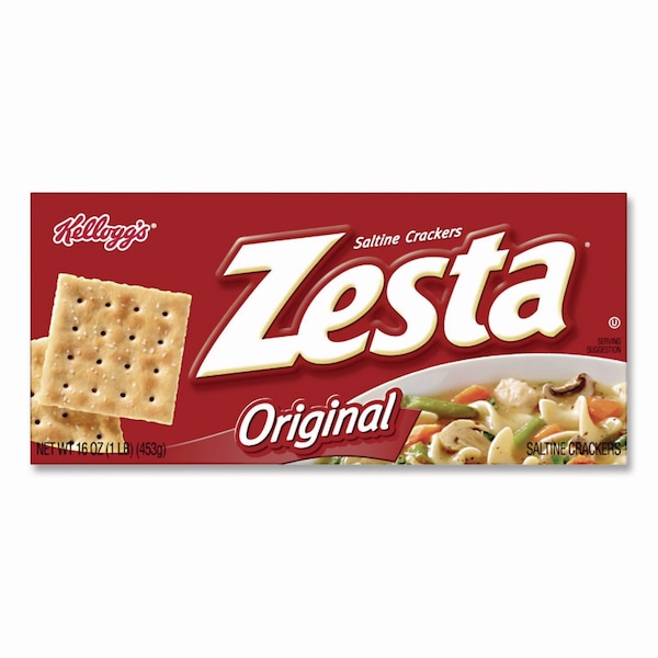 Kelloggs Zesta Original Saltine Crackers, Original Flavor, 16 oz Box - 339865