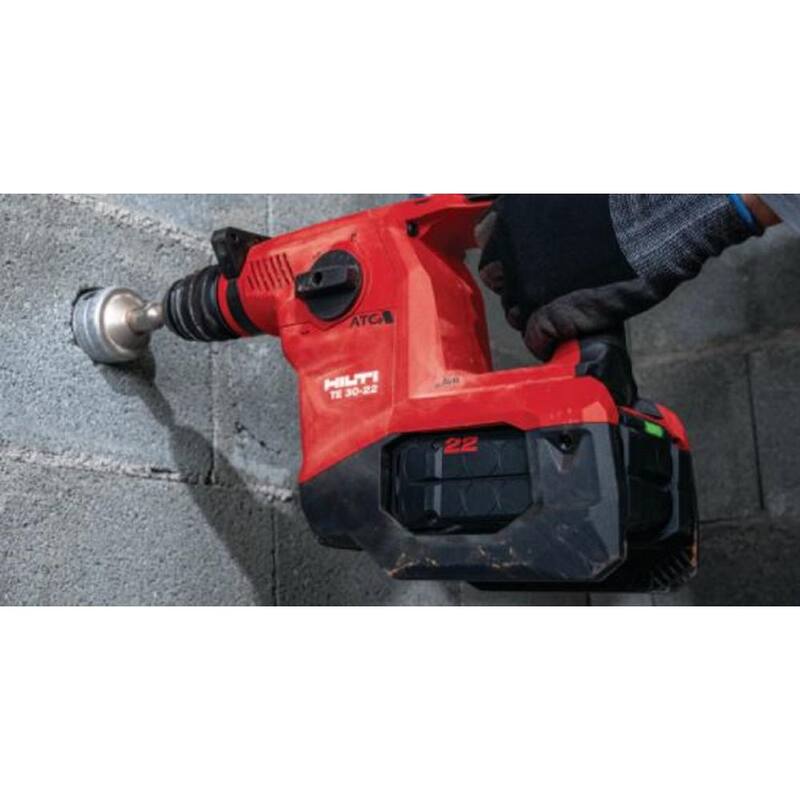 Martillo rotativo inalámbrico Hilti 22-Volt NURON TE 30 ACT/AVR de iones de litio sin escobillas SDS Plus (sólo herramienta) - 2253115