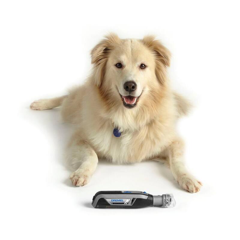 Kit inalámbrico para el cuidado de mascotas Dremel de 4 voltios y 2 amperios con 7 accesorios - 7760-PGK