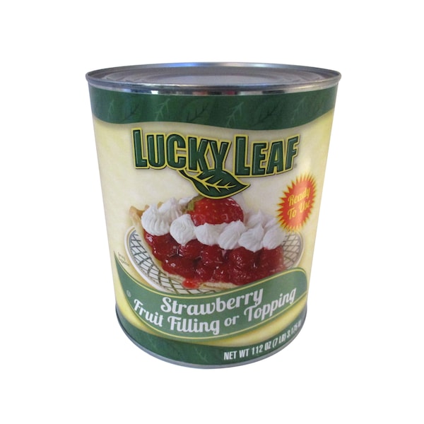 Lucky Leaf Lucky Leaf Strawberry Fruit Pie Filling Or Topping No 10 Can, PK6 - FFPFR6000LKL01