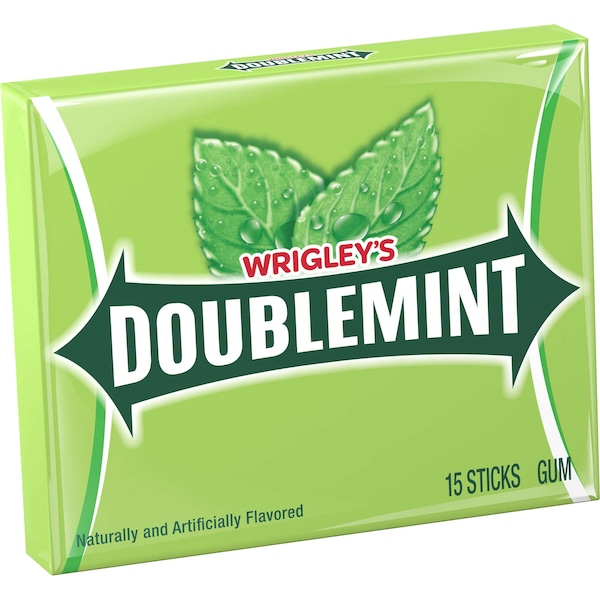 Doublemint Doublemint Single Serve Doublemint Gum 15 Pieces, PK120 - 259634