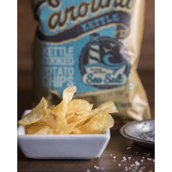 1 In 6 Snacks 1 in 6 Snacks Carolina Outer Banks Sea Salt Potato Chips 5 oz Bagged - 10631