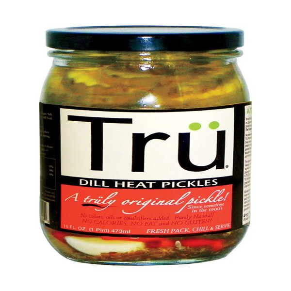 Tru Pickles Tru Pickles Dill Heat Pickles 16 oz Jar - 3070