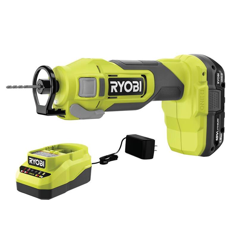 Kit de herramienta de corte RYOBI ONE+ 18V con batería de 1.5 Ah y cargador - PCL540K1