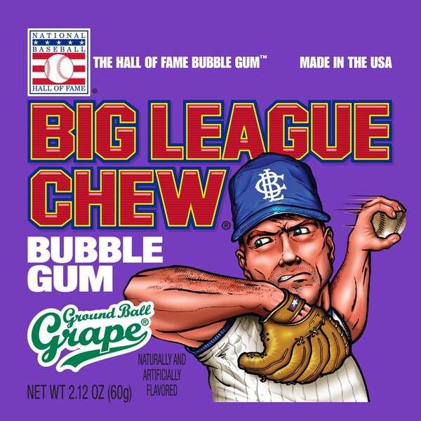 Big League Chew Big League Chew Grape Candy 2.12 oz - 66001