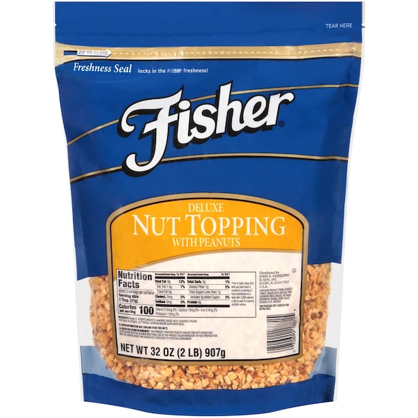 Fisher Fisher Deluxe Nut Topping 32 oz., PK3 - 18871A