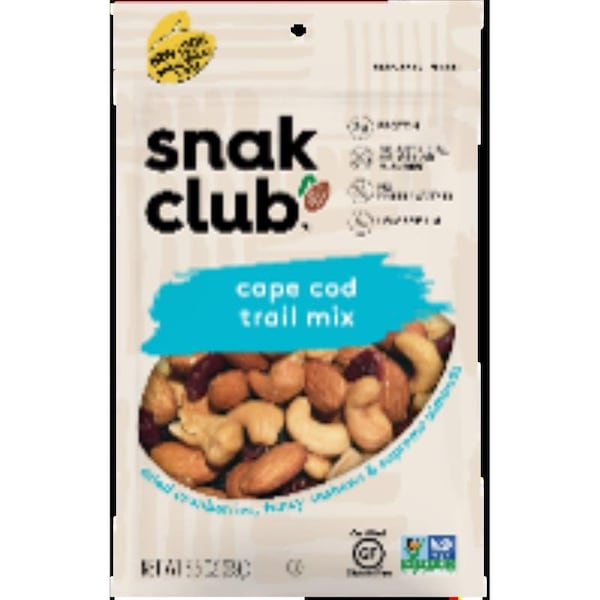 Snak Club Snak Club Cape Cod Trail Mix 3.5 oz Pegged - 116705