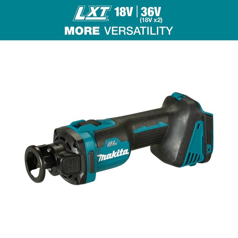 Herramienta inalámbrica para recorte Makita 18V LXT de ion de litio sin escobillas, compatible con AWS (solo herramienta) - XOC02Z