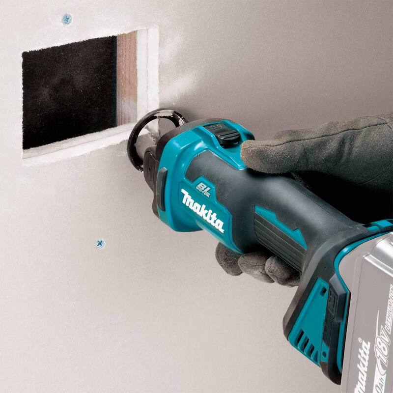 Herramienta inalámbrica para recorte Makita 18V LXT de ion de litio sin escobillas, compatible con AWS (solo herramienta) - XOC02Z