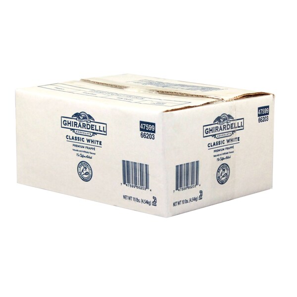 Ghirardelli Ghiradelli Classic White Frappe Chocolate 10lbs - 66203