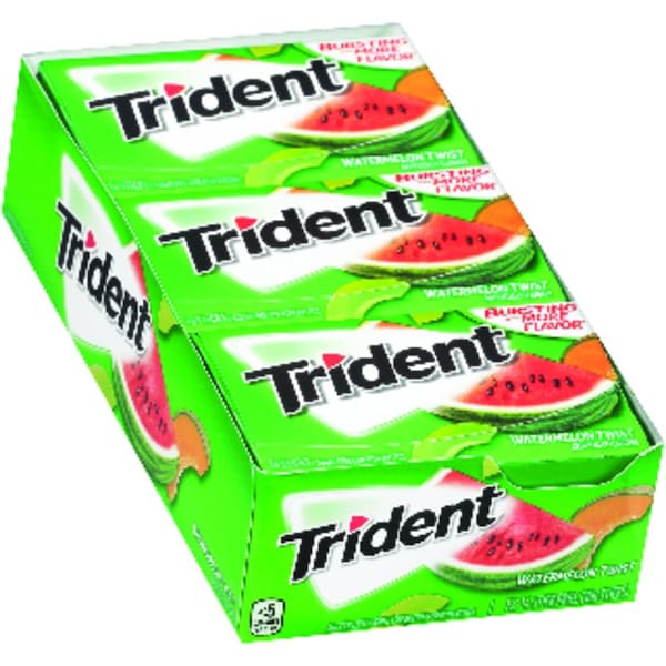 Trident Trident Sugar Free Watermelon Twist Chewing Gum 12 pk - 120489