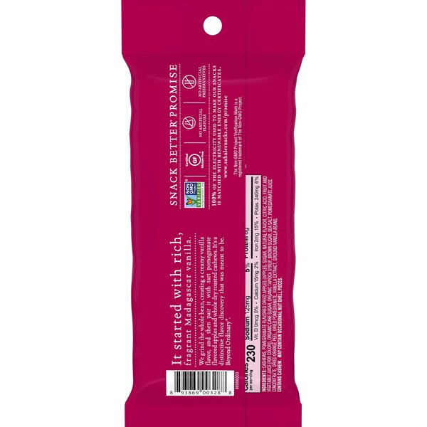 Sahale Snacks Sahale Cashew Pomegranate 1.5 oz., PK108 - 4899600027
