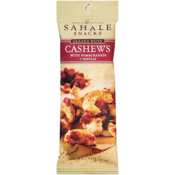 Sahale Snacks Sahale Cashew Pomegranate 1.5 oz., PK108 - 4899600027