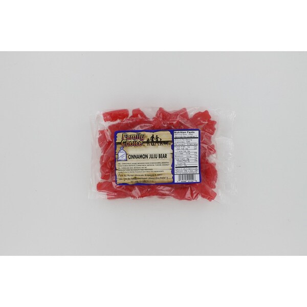 Ruckers Family Choice Cinnamon Ju Ju Bear Gummi Candy 10 oz - 1154