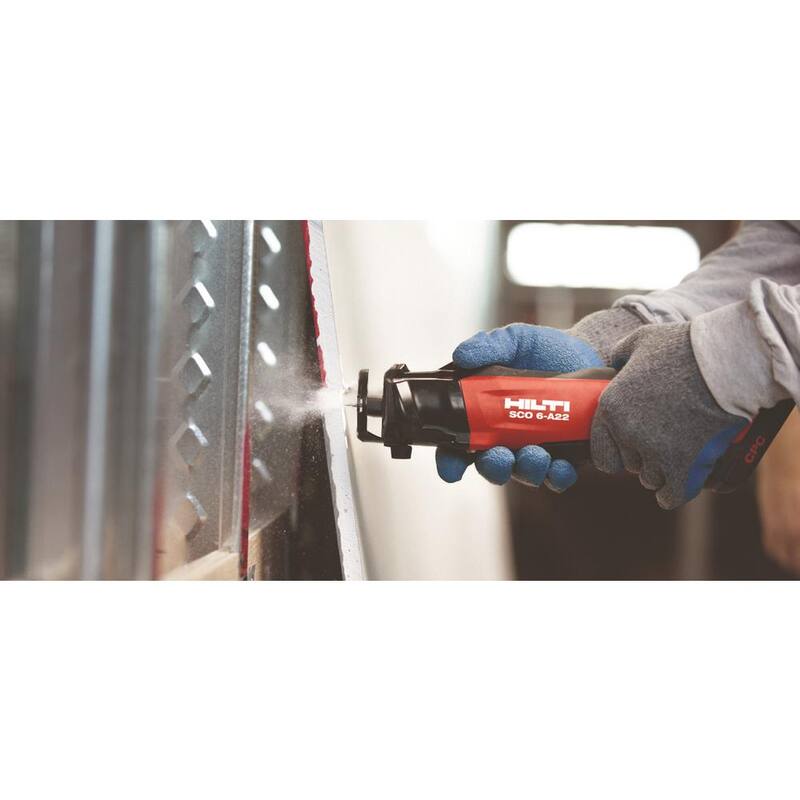 Herramienta inalámbrica para cortar paneles de yeso Hilti 6-A de 22 voltios de iones de litio sin escobillas (solo herramienta) - 2132369