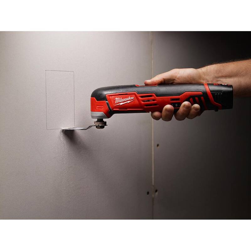 Herramienta rotativa inalámbrica Milwaukee M12 12V de ion de litio con tecnología Brushless y multi-herramienta oscilante M12 (solo herramienta) - 2525-20-2426-20