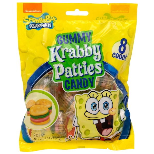 Frankford Candy Krabby Patty Regular Bag 2.54 oz., PK12 - 10325