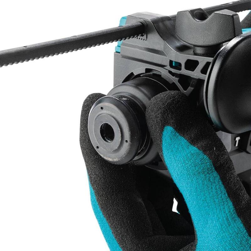 Kit de martillo rotativo inalámbrico sin escobillas Makita 40V max XGT de 13/16 pulgadas con extractor, AFT, compatible con AWS (2.5Ah) - GRH10D1W.