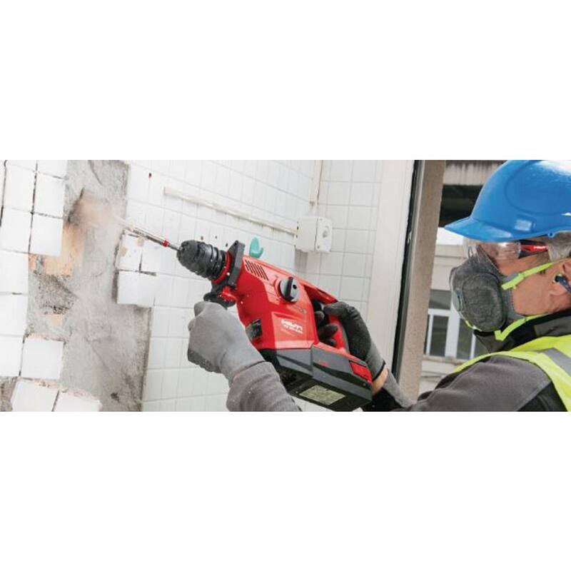Martillo rotativo SDS Plus sin escobillas Hilti de 36 voltios TE 30 inalámbrico para perforación y cincelado de concreto (solo herramienta) - 2173219