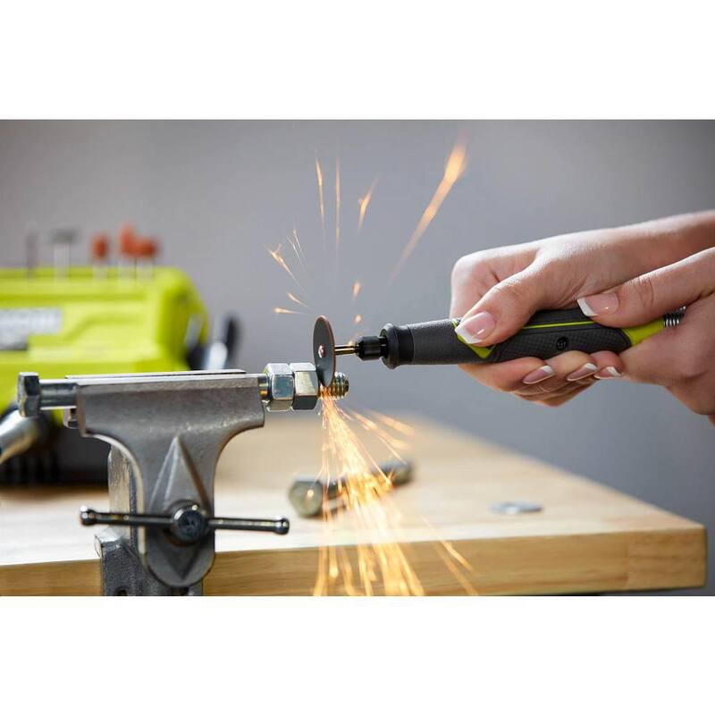 RYOBI ONE+ 18V Juego de Herramienta Rotativa Inalámbrica con Batería de 1.5 Ah y Cargador - P460K1SB