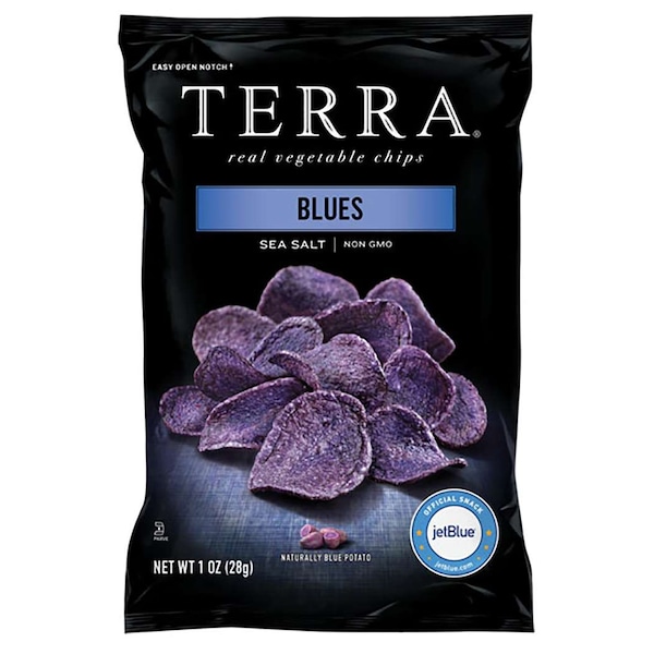 Terra Terra Chips Blues Potato Chips, PK24 - T78920