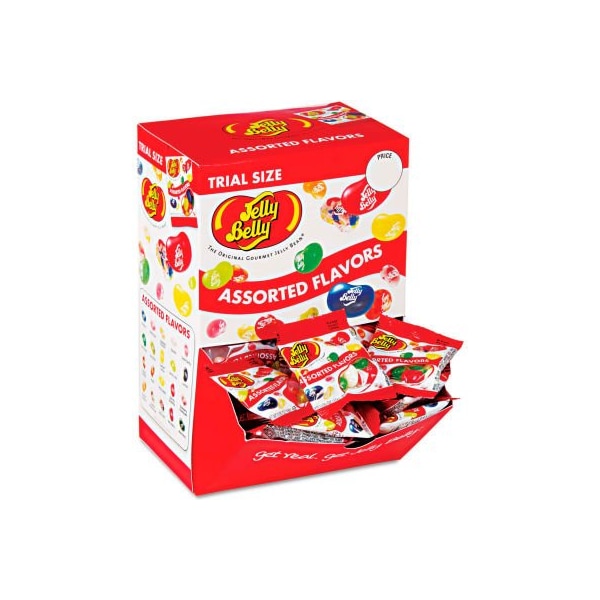 Jelly Belly Jelly Belly Jelly Beans, Assorted Flavors, 80/Dispenser Box - 72512