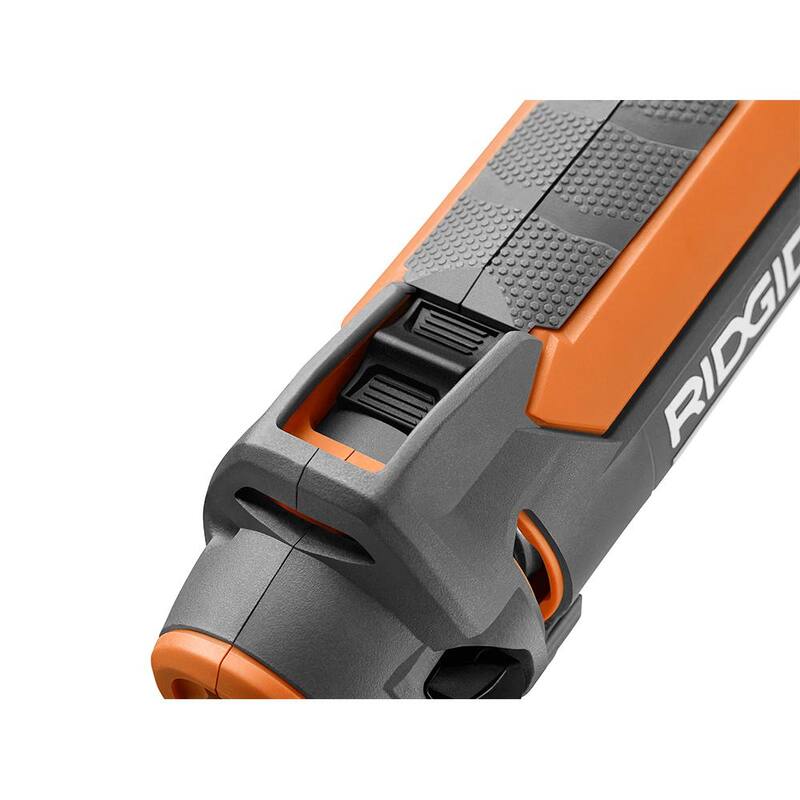 Kit de herramienta de corte para tablaroca inalámbrica RIDGID 18V con brocas para tablaroca, collares, gancho para cinturón, batería de iones de litio de 18V y 2.0 Ah, y cargador - R84730B-AC9302