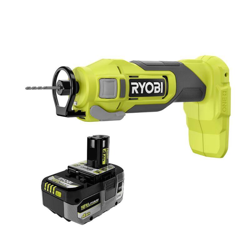 Herramienta de recorte inalámbrica RYOBI ONE+ 18V con Batería de alto rendimiento ONE+ 18V 4.0 Ah - PCL540B-PBP004