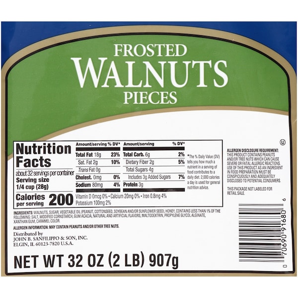 Fisher Fisher Frosted Walnut Pieces 32 oz., PK3 - 91680A
