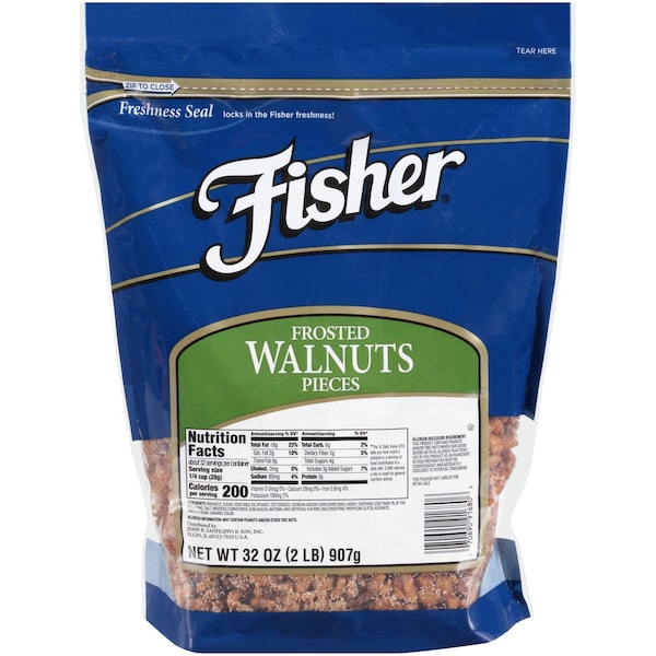 Fisher Fisher Frosted Walnut Pieces 32 oz., PK3 - 91680A