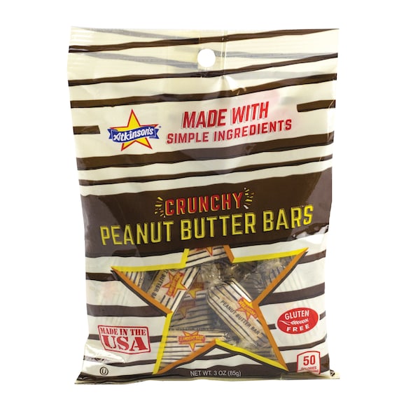 Peanut Butter Bars Peanut Butter Bar Peg Bag, PK12 - 11030