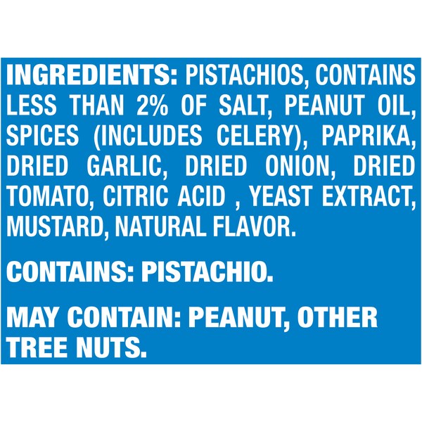 Planters Planters Spicy Cajun Pistachio 2.25 oz. Tube, PK30 - 10029000025797