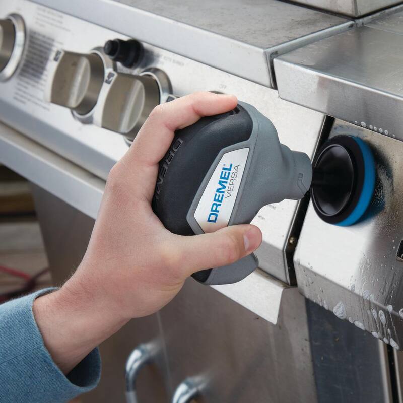 Dremel Versa 4V Kit de herramientas para limpieza con cepillo de potencia máxima inalámbrico de iones de litio con pluma de pegamento inalámbrica USB de 4V - PC10-04+HSGP-01