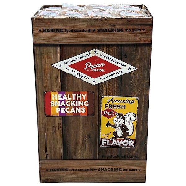 Pecan Nation PECAN HALVES PILLOW BAG 12OZ - PNHV12.40