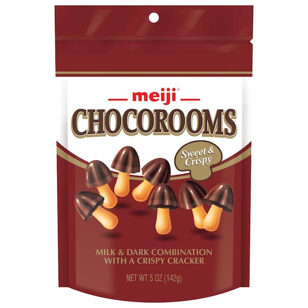 Chocorooms Meiji Chocorooms Pouch 5 oz. Pouch, PK12 - 70052