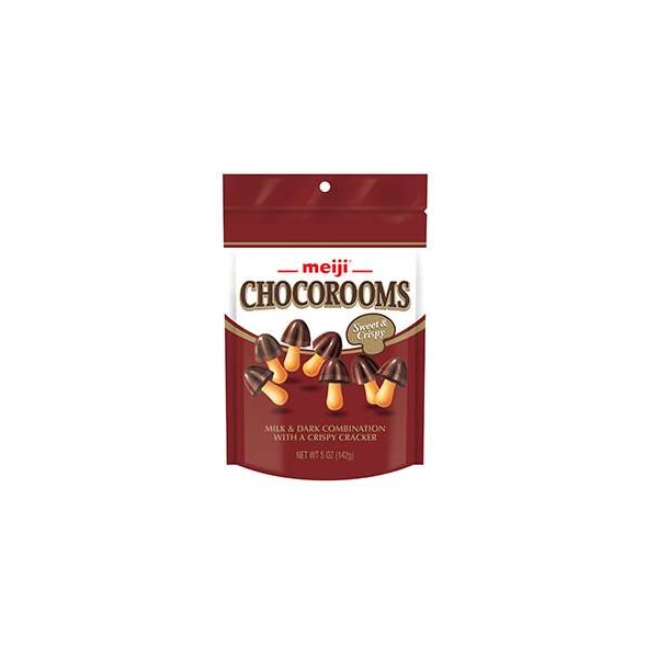 Chocorooms Meiji Chocorooms Pouch 5 oz. Pouch, PK12 - 70052