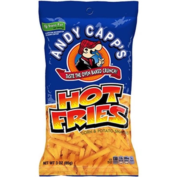 Andy Capps Andy Capp's Hot Fries Snack 3 oz Bagged - 708132
