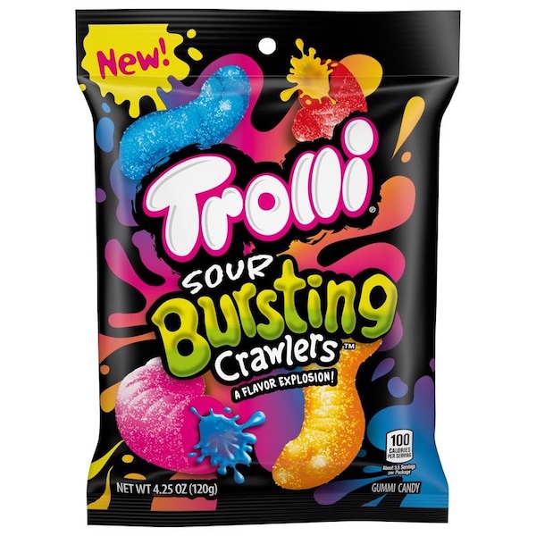 Trolli Trolli Sour Brusting Crawlers Assortment Gummi Candy 4.25 oz - 6577